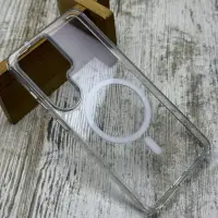 Чохол Fibra Crystal MagSafe на Samsung Galaxy S26 Ultra