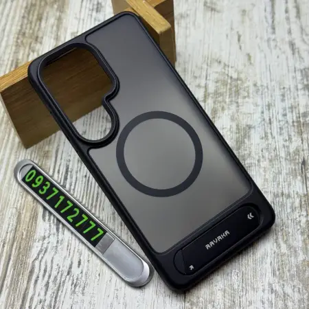 Чохол Ravaka Rotate 360° Bracket MagSafe на Samsung S26 Ultra 