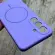 Чохол Silicone Case MagSafe на Samsung S26 (Elegant Purple)