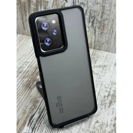 Чохол Matt Luxury на Poco X5 Pro (Чорний) – надійний захист 