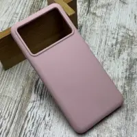 Чохол Silicone Case на Xiaomi Poco X6 Pro (Pink Sand) 