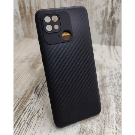 Чохол Carbon TPU на Xiaomi Redmi 10C/ Poco C40 