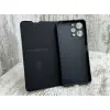 Чохол-книжка Fibra чорний для Xiaomi Redmi 12 — комфорт щодня