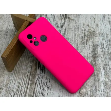 Чохол Silicone Case Xiaomi Redmi 12C Рожевий – стильний захист 