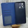 Чохол Leather Book на Xiaomi Redmi 12C Blue