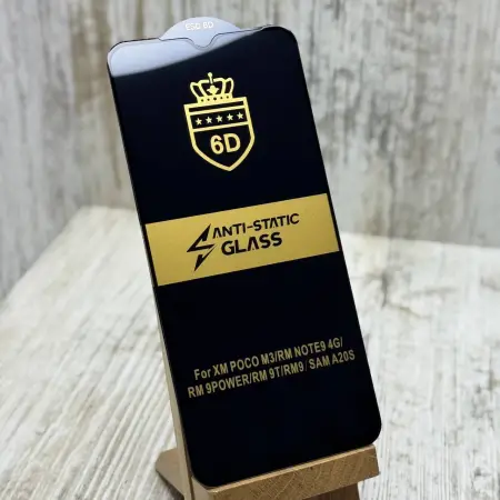 Скло 6D ESD Crown на Xiaomi Redmi 9 