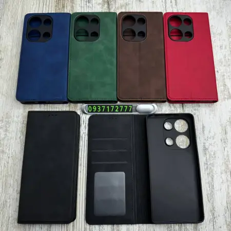 Чохол Leather Book Case на Xiaomi Redmi Note 13 4G 