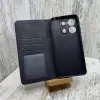 Чохол книжка прошитий Leather Case на Xiaomi Redmi Note 13 Pro 5G/ Poco X6 5G