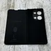 Чохол книжка Fibra чорний для Redmi Note 13 Pro 4G — комфорт і захист