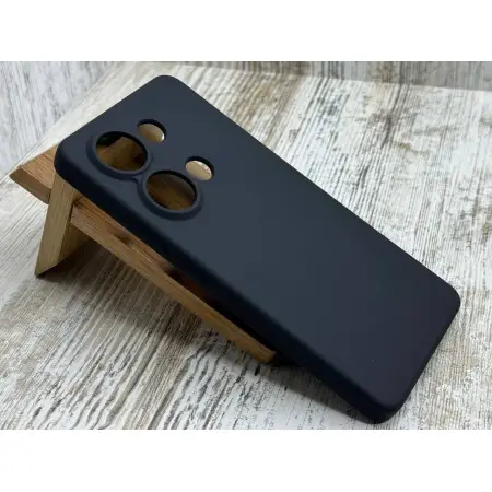 Чохол Silicone Case Xiaomi Redmi Note 13 Pro 4G Чорний – стильний захист 