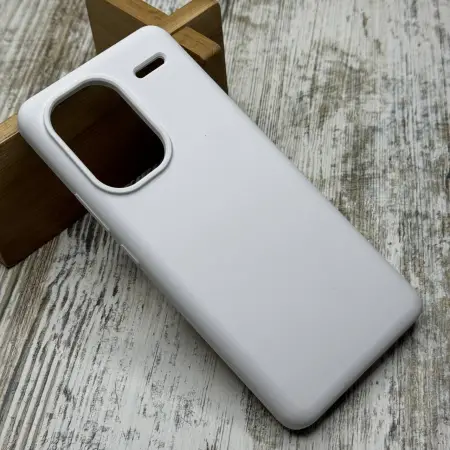Чохол Silicone Case на Xiaomi Redmi Note 13 Pro Plus 5G (білий) 