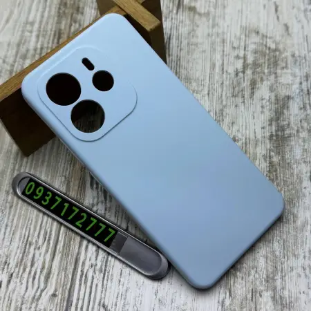 Чохол Silicone Case на Xiaomi Redmi Note 14 4G EU (Lilac Cream) 