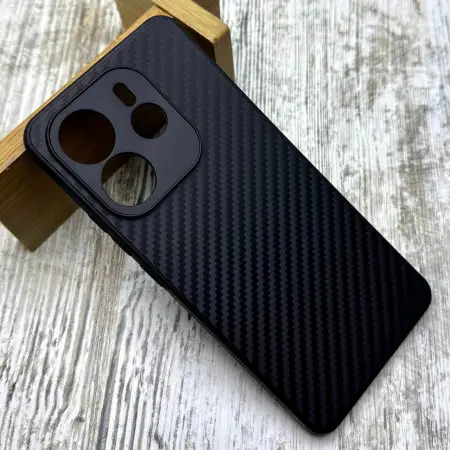 Чохол Carbon TPU на Xiaomi Redmi Note 14 4G 