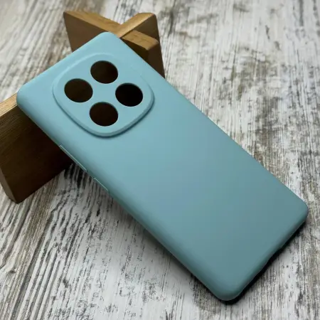 Чохол Silicone Case на Xiaomi Redmi Note 14 Pro 4G (М'ятний)