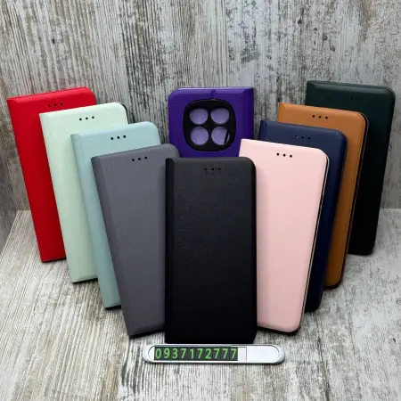 Чохол книжка Leather Book Premium на Xiaomi Redmi Note 14 Pro Plus 5G 