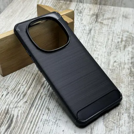 Чохол Carbon TPU на Xiaomi Redmi Note 14 Pro 5G  