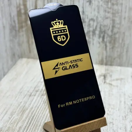 Скло 6D ESD Crown на Xiaomi Redmi Note 8 Pro 