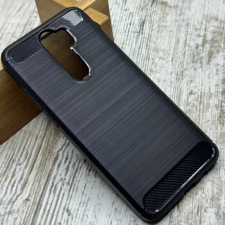 Чохол Carbon TPU на Xiaomi Redmi Note 8 Pro 