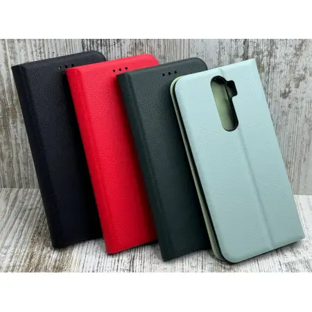 Чохол Leather Book на Xiaomi Redmi Note 8 Pro 