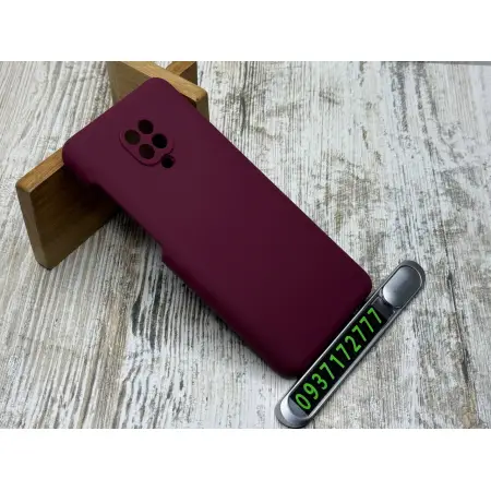 Чохол Silicone Case Xiaomi Redmi Note 9 Pro/9s Бордовий – стильний захист 