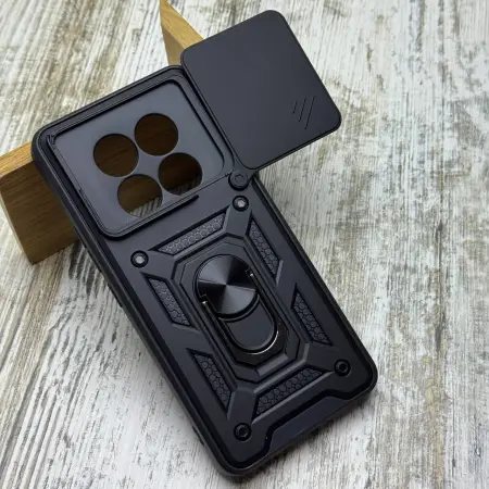 Чохол Armor Ring Case на Xiaomi Redmi Note 15 Pro 4G (Black) 