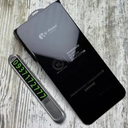 Скло G-Rhino 6D на Xiaomi Redmi Note 17 