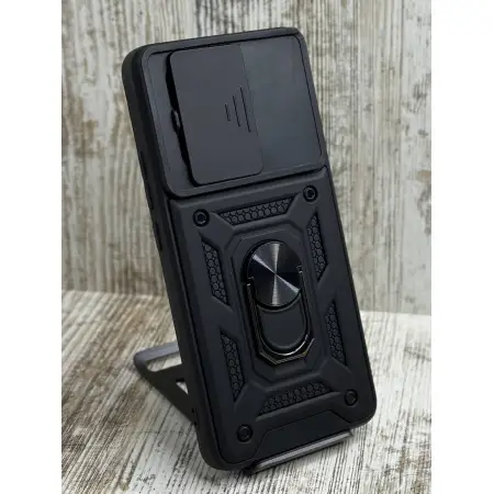 Чохол Armor Ring Case Black на Xiaomi 13T/ 13T Pro 