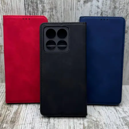 Чохол книжка Leather Book на Xiaomi 14T Pro 