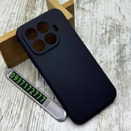 Чохол Silicone Case на Xiaomi 17T Pro (Black) 