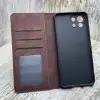 Чохол книжка прошитий Leather Book на Xiaomi Mi11 Lite/ 11 Lite 5G NE