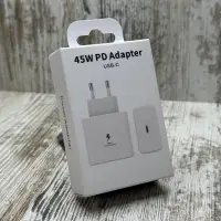Швидка зарядка 45W для Samsung. Біла 