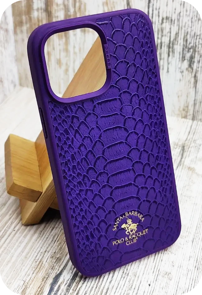 Чохол Polo Knight Violet на iPhone 14 Pro Max