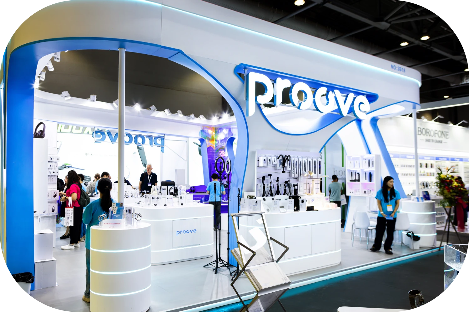 Компанія Proove дебютувала на виставці Hong Kong Electronics Fair 