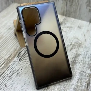 Чохол Shock-Proof MagSafe (чорний) на Samsung Galaxy S24 Ultra - Кнопки металеві, зручно натискаються